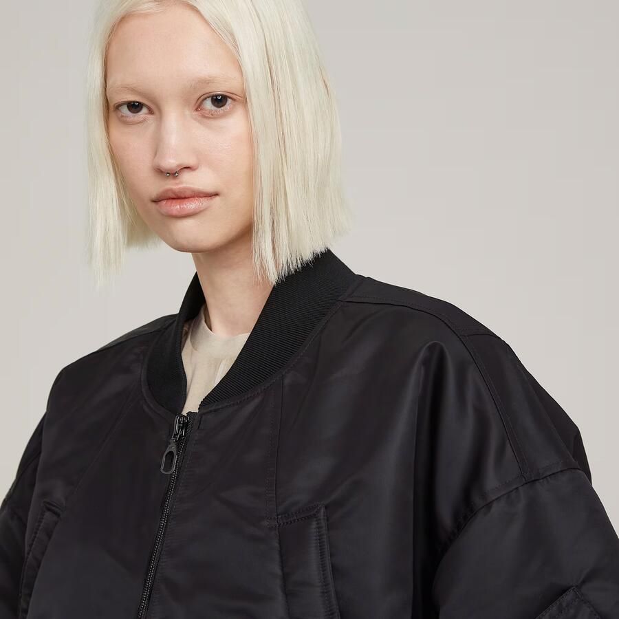 G-Star RAW Macro Balloon Bomberjack Zwart Dames - Foto 3