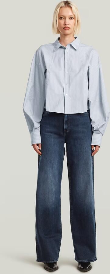 G-Star RAW Macro Balloon Overhemd Meerkleurig Dames - Foto 7