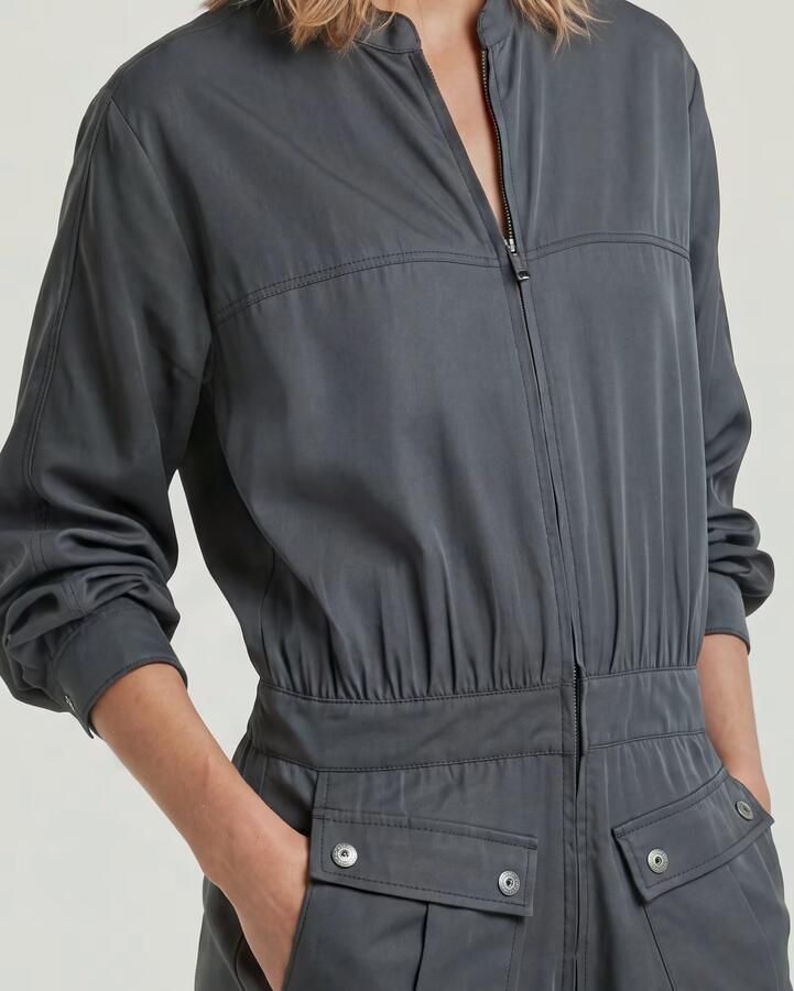 G-Star RAW Macro Balloon Playsuit Grijs Dames - Foto 5