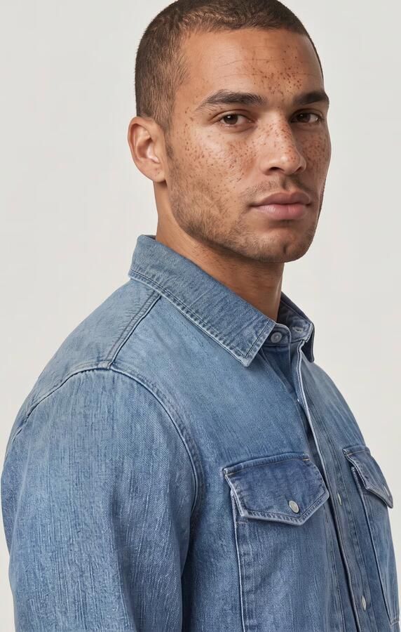 G-Star Raw Slim fit vrijetijdsoverhemd van puur katoen model 'Marine' - Foto 9