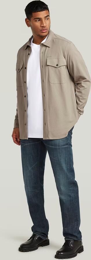 G-Star RAW Marine Jersey Overhemd Beige Heren - Foto 7