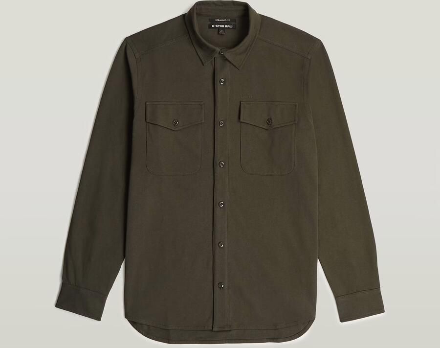 G-Star RAW Marine Jersey Overhemd Grijs Heren - Foto 4