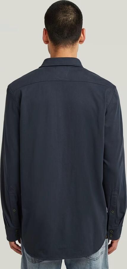 G-Star RAW Marine Jersey Shirt Donkerblauw Heren - Foto 4