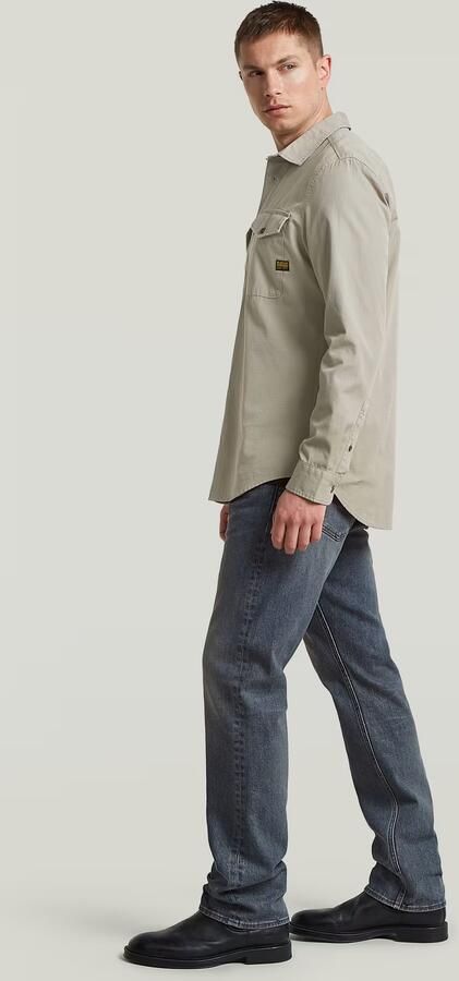 G-Star RAW Marine Slim Overhemd Beige Heren - Foto 6