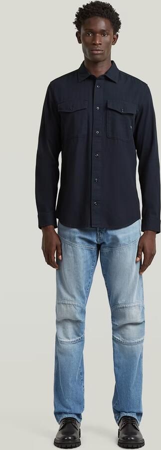 G-Star RAW Marine Slim Overhemd Donkerblauw Heren - Foto 6
