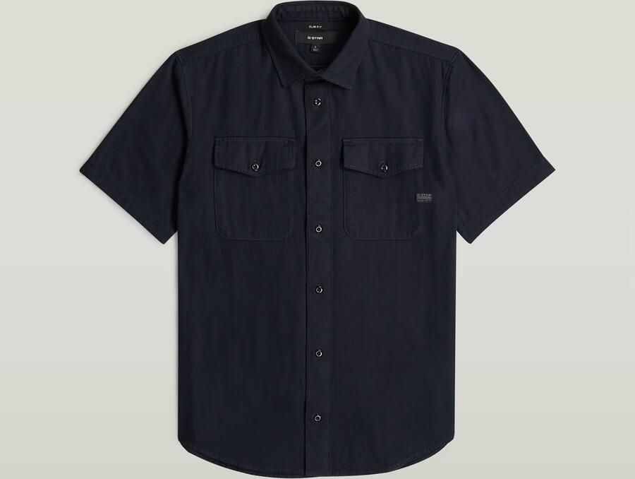 G-Star RAW Marine Slim Overhemd Donkerblauw Heren - Foto 3