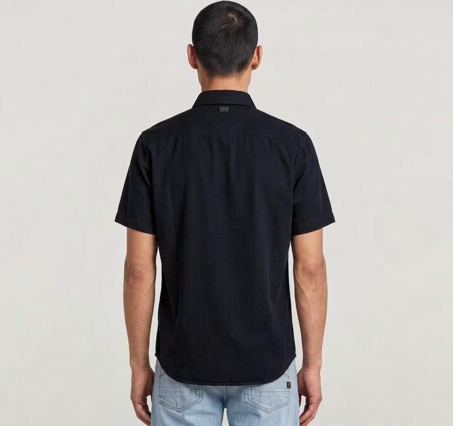 G-Star RAW Marine Slim Overhemd Donkerblauw Heren - Foto 4