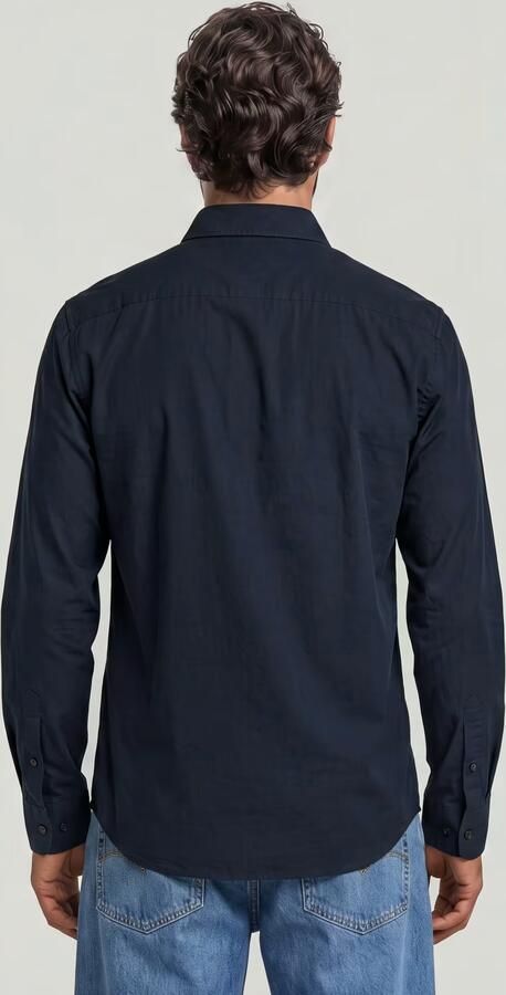 G-Star RAW Marine Slim Overhemd Donkerblauw Heren - Foto 6