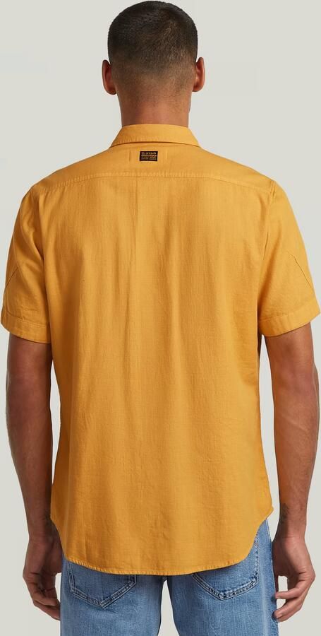 G-Star RAW Marine Slim Overhemd Geel Heren - Foto 5