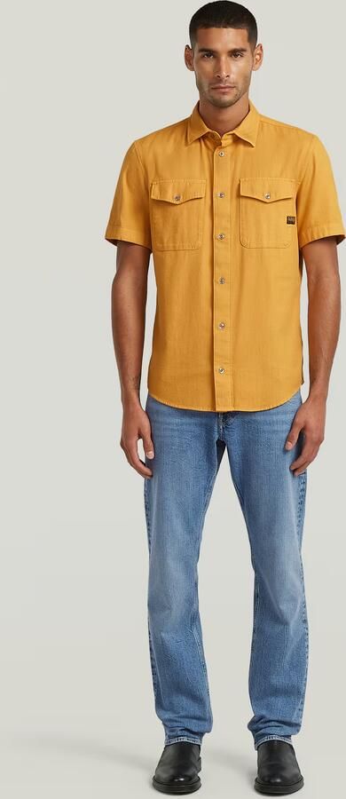 G-Star RAW Marine Slim Overhemd Geel Heren - Foto 7