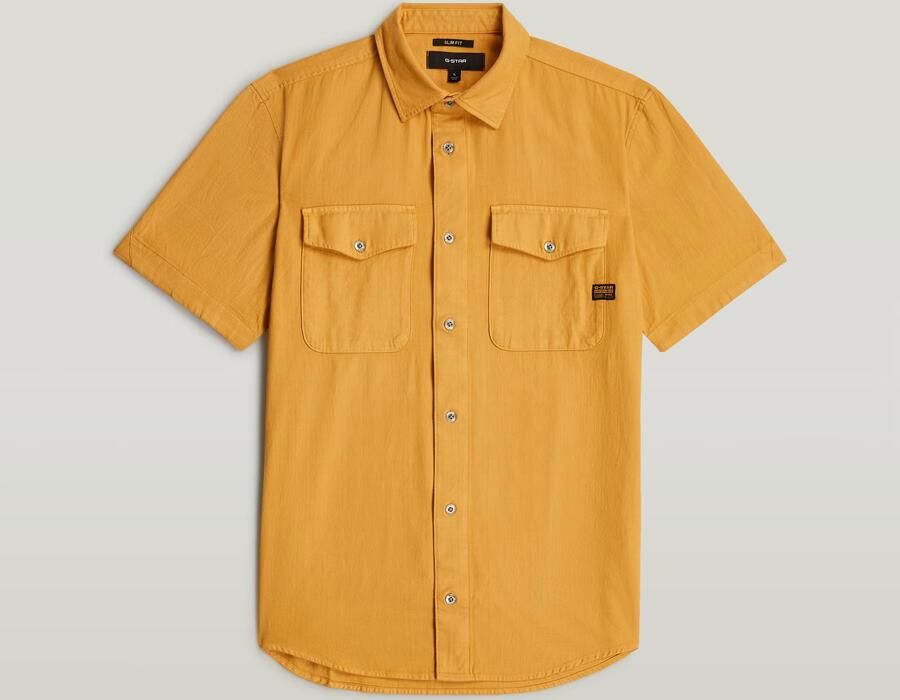 G-Star RAW Marine Slim Overhemd Geel Heren - Foto 3