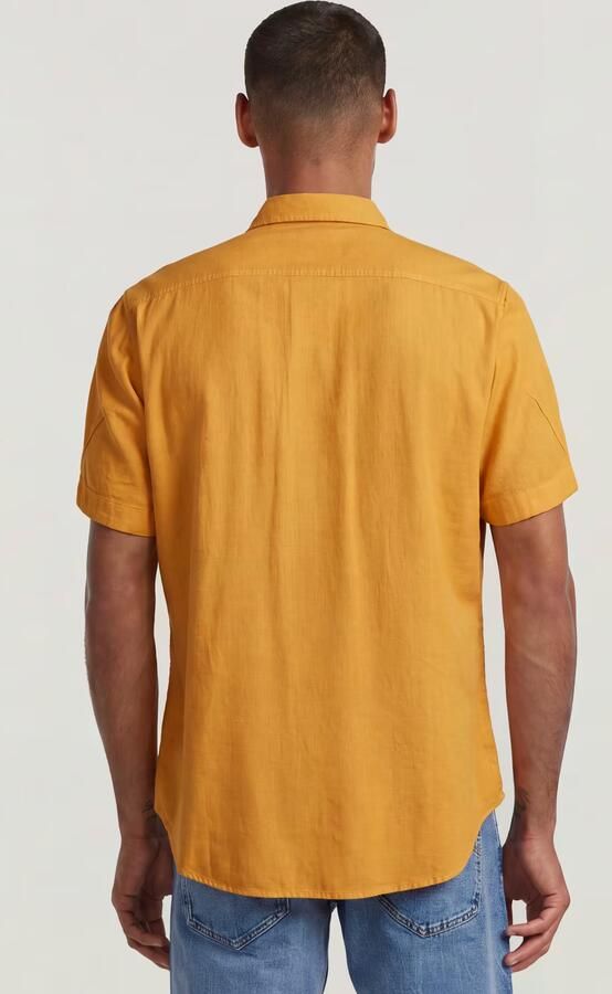 G-Star RAW Marine Slim Overhemd Geel Heren - Foto 6