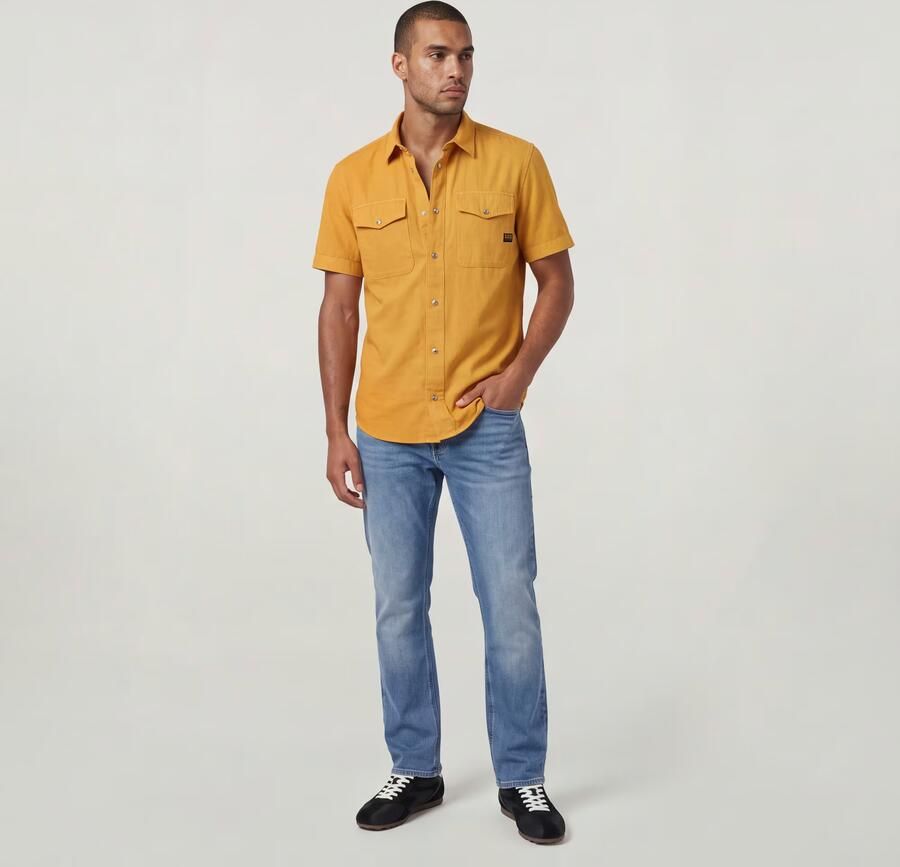 G-Star RAW Marine Slim Overhemd Geel Heren - Foto 4