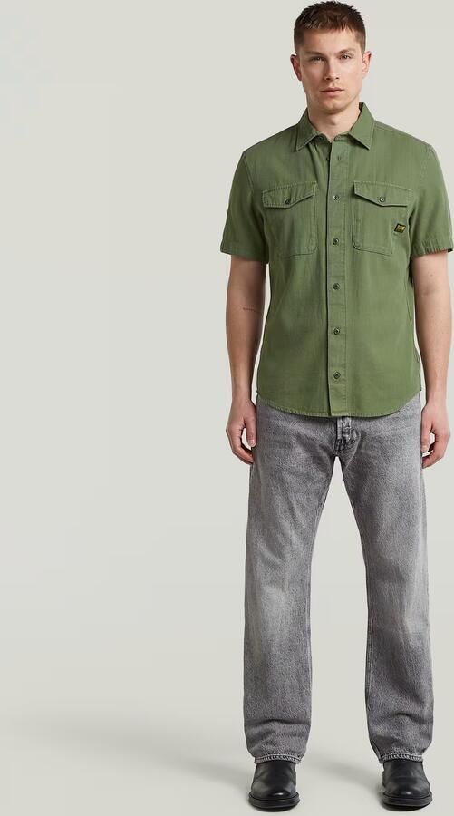 G-Star RAW Marine Slim Overhemd Groen Heren - Foto 5
