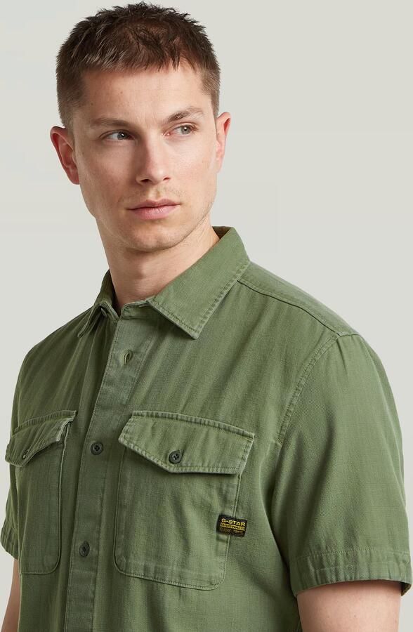 G-Star RAW Marine Slim Overhemd Groen Heren - Foto 4