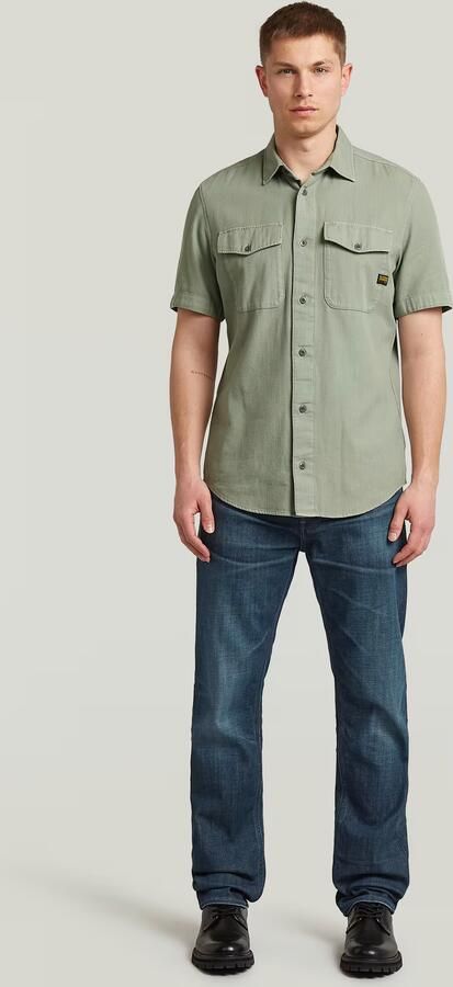 G-Star RAW Marine Slim Overhemd Groen Heren - Foto 8