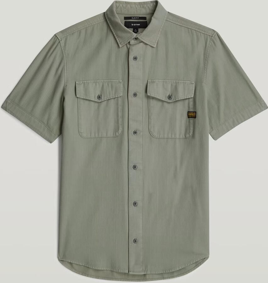 G-Star RAW Marine Slim Overhemd Groen Heren - Foto 5