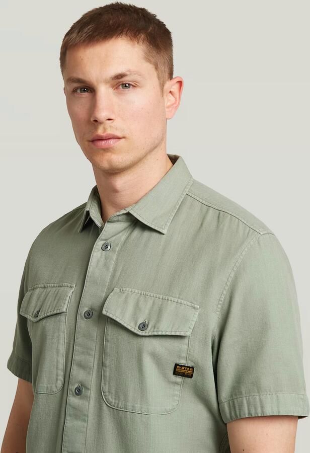 G-Star RAW Marine Slim Overhemd Groen Heren - Foto 6