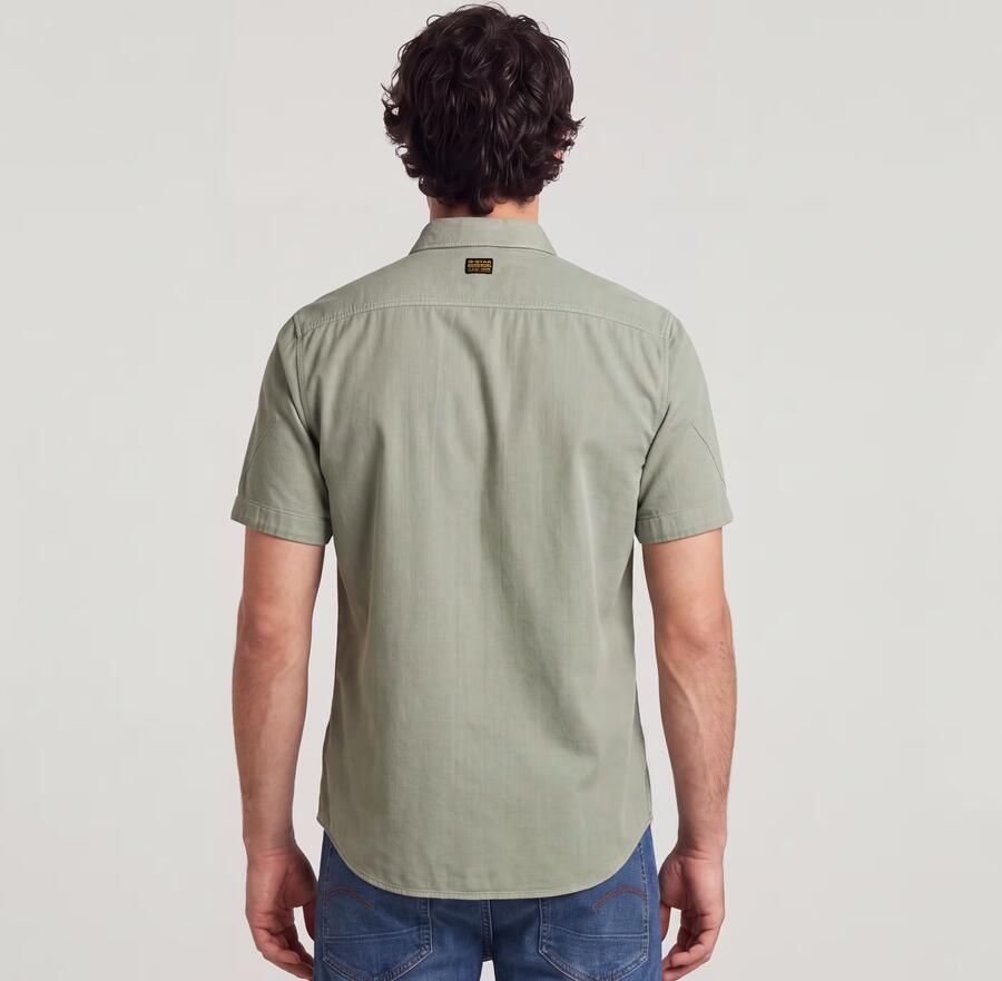 G-Star RAW Marine Slim Overhemd Groen Heren - Foto 6