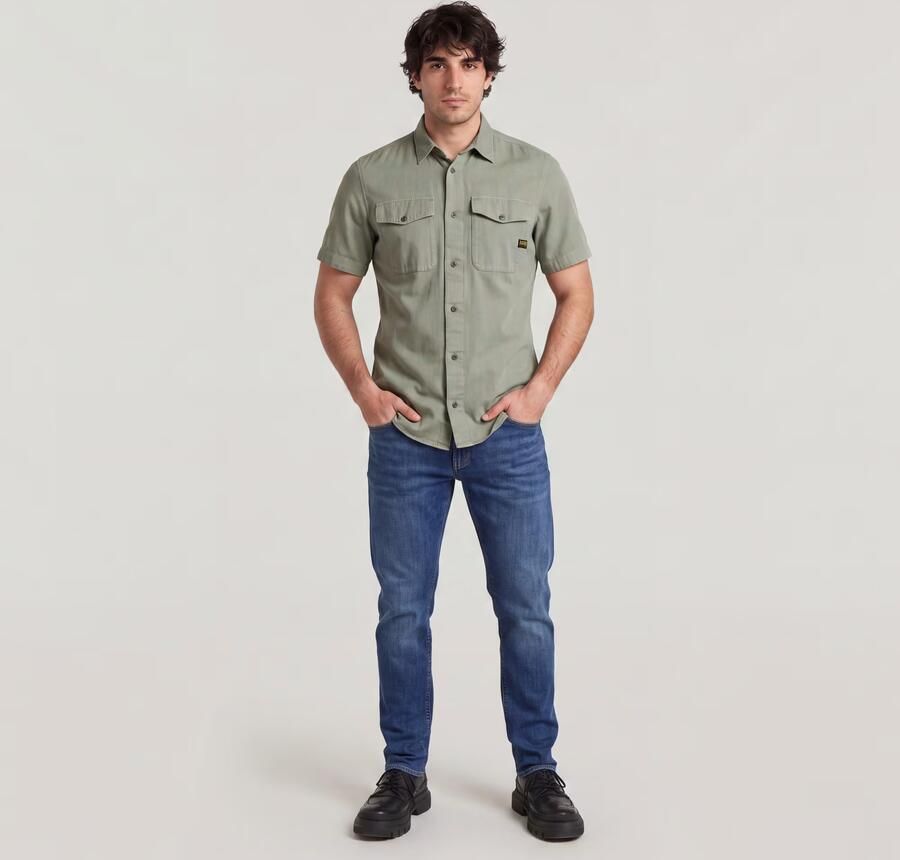G-Star RAW Marine Slim Overhemd Groen Heren - Foto 7