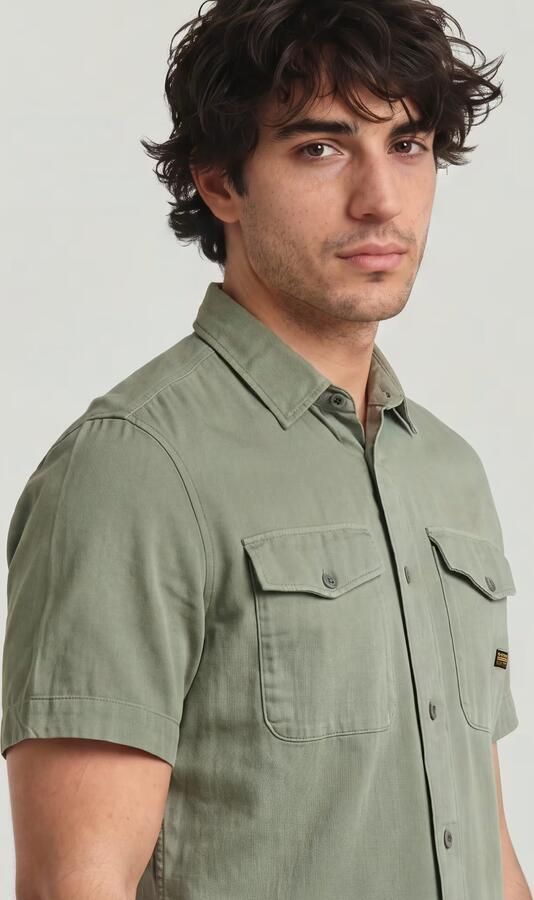 G-Star RAW Marine Slim Overhemd Groen Heren - Foto 8