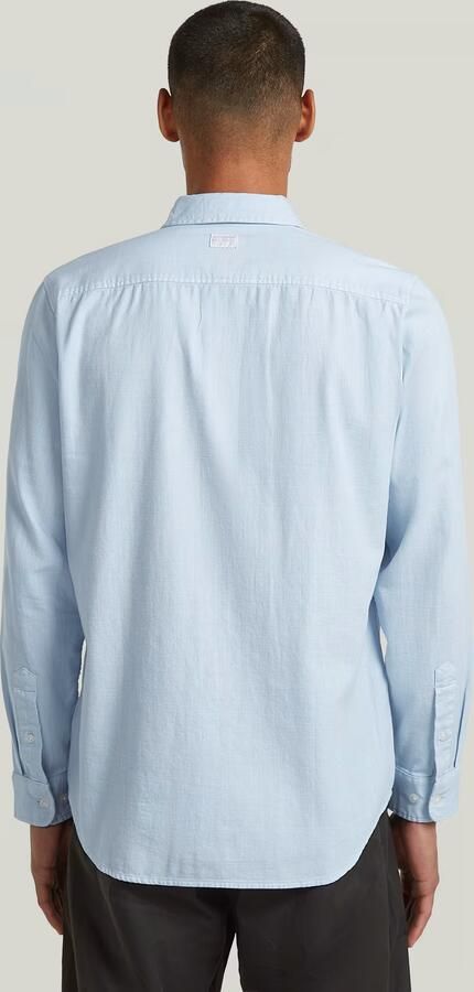 G-Star RAW Marine Slim Overhemd Lichtblauw Heren - Foto 8