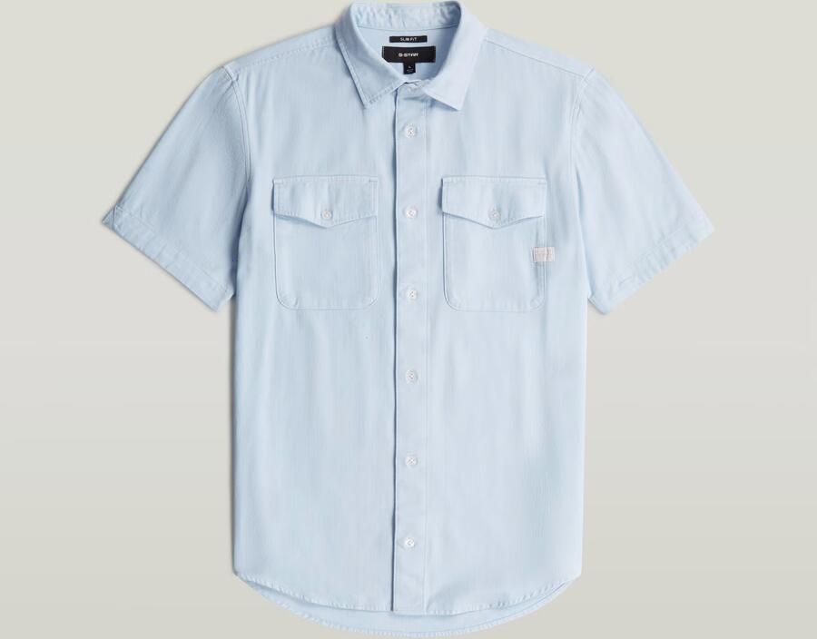 G-Star RAW Marine Slim Overhemd Lichtblauw Heren - Foto 3