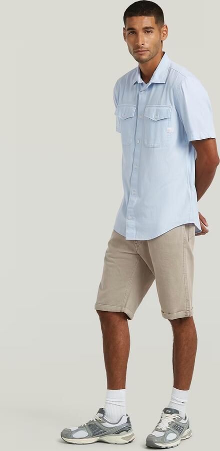 G-Star RAW Marine Slim Overhemd Lichtblauw Heren - Foto 6