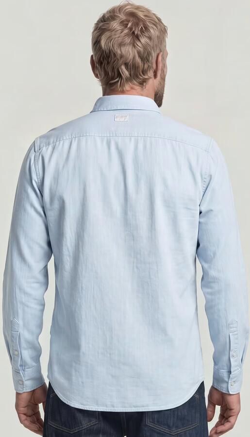 G-Star RAW Marine Slim Overhemd Lichtblauw Heren - Foto 9