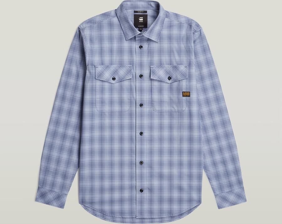 G-Star RAW Marine Slim Overhemd Meerkleurig Heren - Foto 2