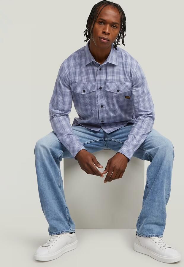 G-Star RAW Marine Slim Overhemd Meerkleurig Heren - Foto 4