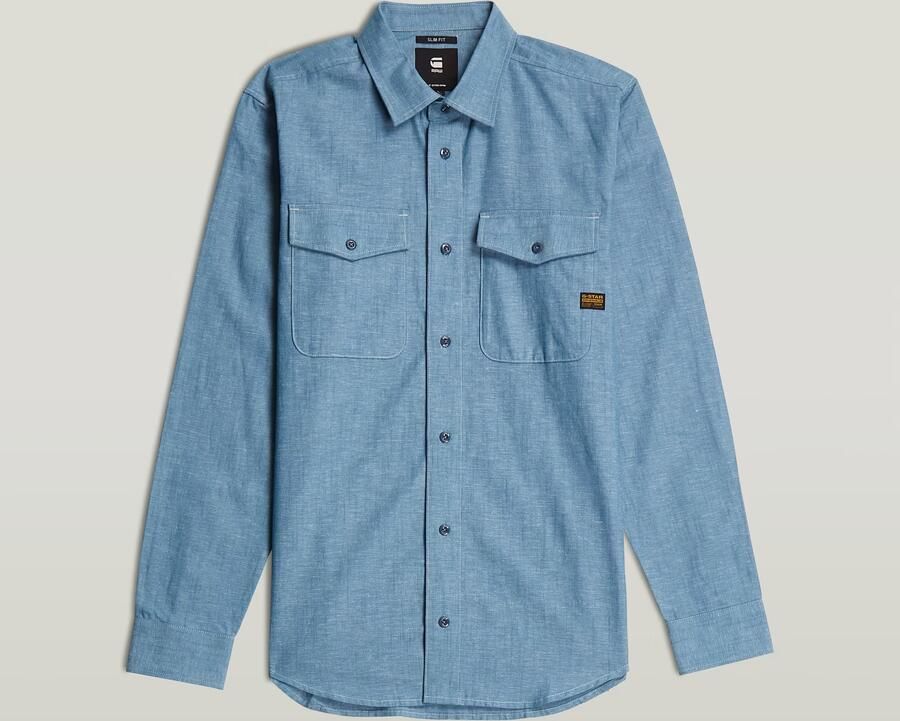 G-Star RAW Marine Slim Overhemd Meerkleurig Heren - Foto 5