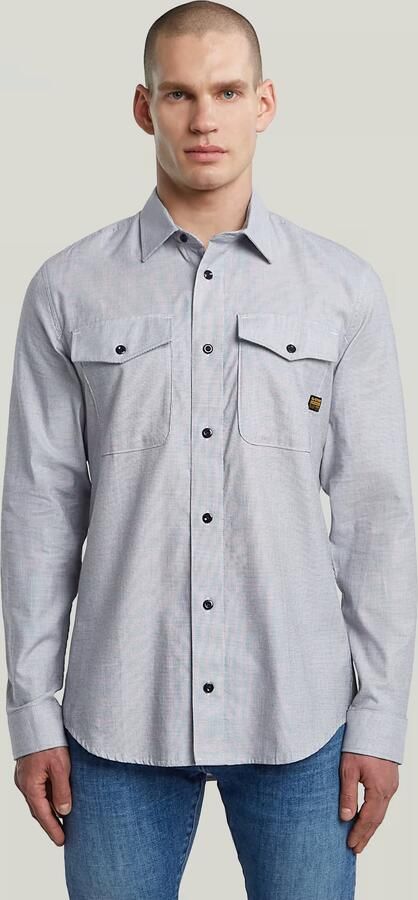 G-Star RAW Marine Slim Overhemd Meerkleurig Heren - Foto 7