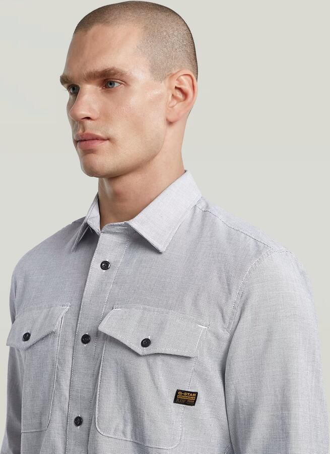 G-Star RAW Marine Slim Overhemd Meerkleurig Heren - Foto 4