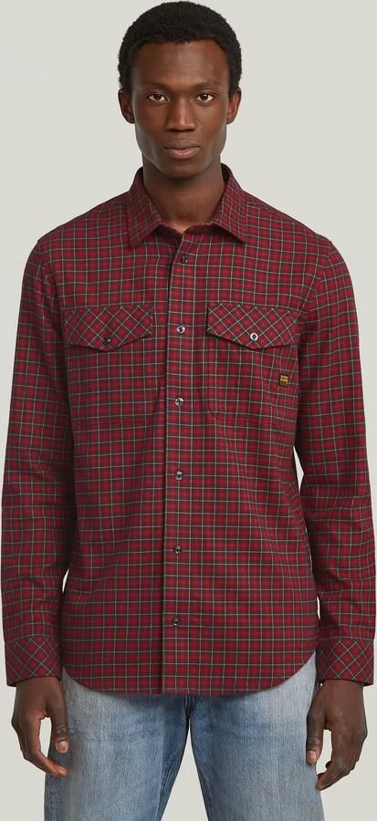 G-Star RAW Marine Slim Overhemd Meerkleurig Heren