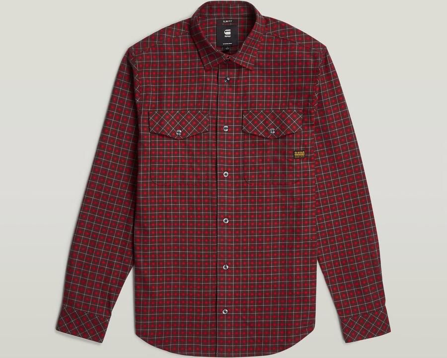 G-Star RAW Marine Slim Overhemd Meerkleurig Heren - Foto 4