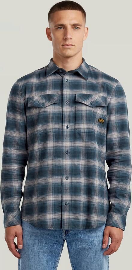 G-Star RAW Marine Slim Overhemd Meerkleurig Heren