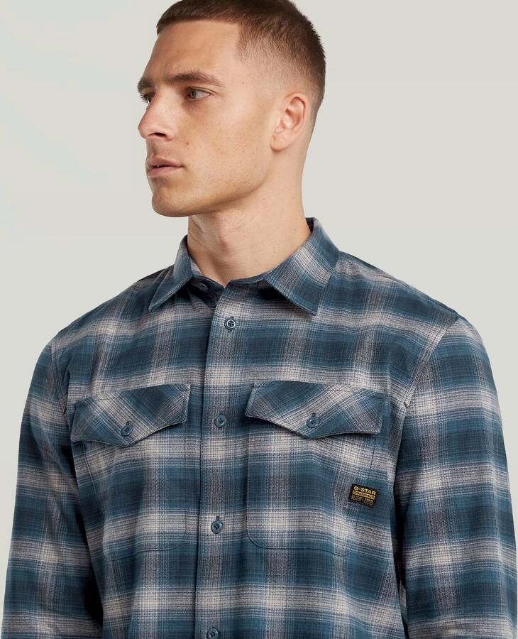 G-Star RAW Marine Slim Overhemd Meerkleurig Heren - Foto 3