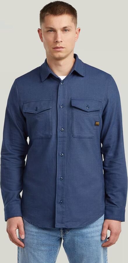 G-Star RAW Marine Slim Overhemd Meerkleurig Heren
