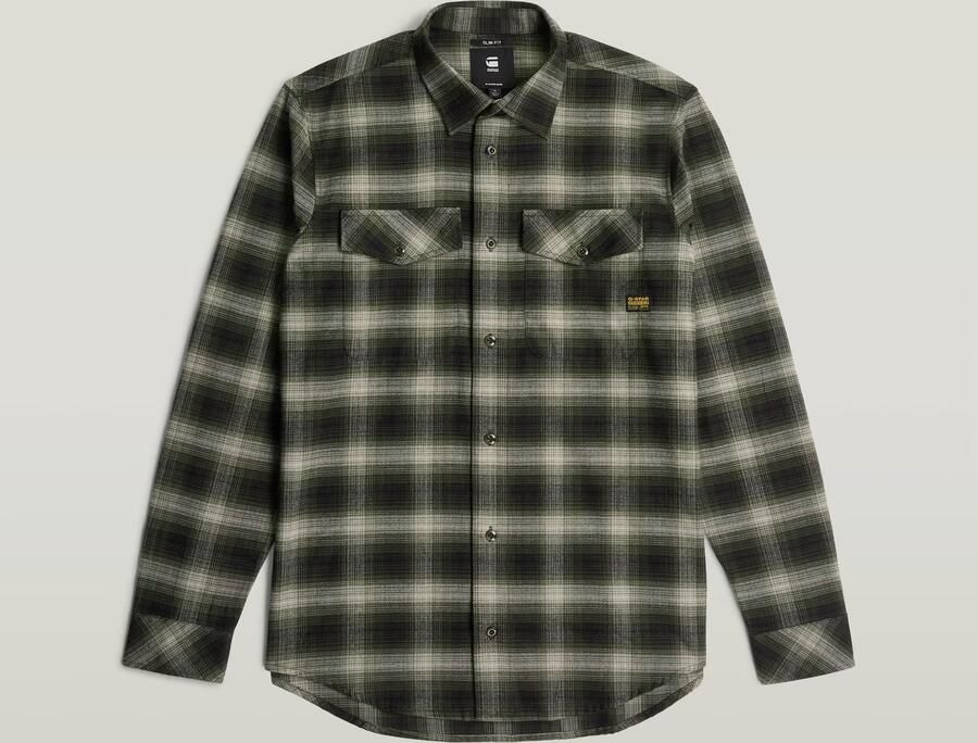 G-Star RAW Marine Slim Overhemd Meerkleurig Heren - Foto 3