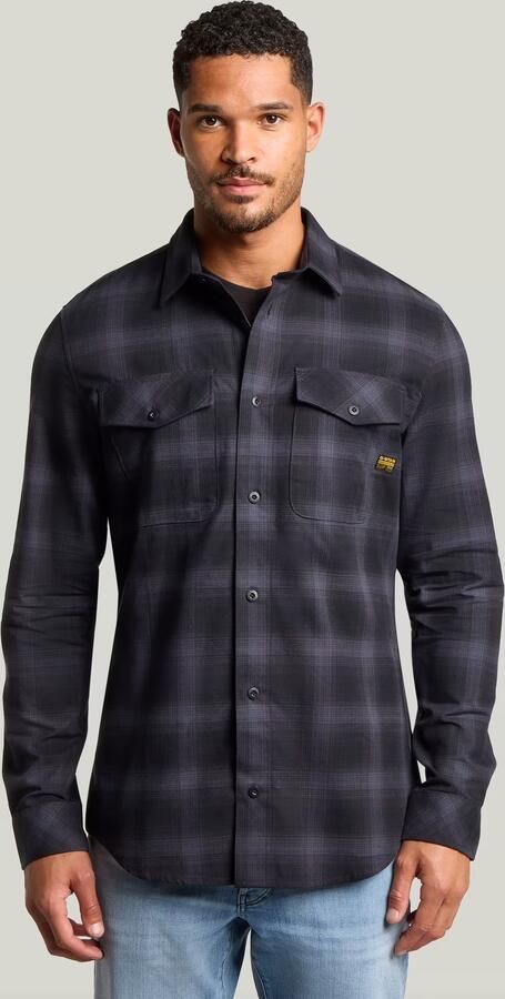 G-Star RAW Marine Slim Overhemd Meerkleurig Heren