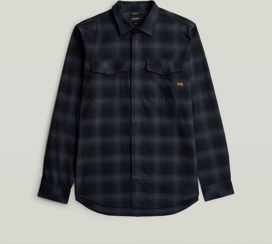 G-Star RAW Marine Slim Overhemd Meerkleurig Heren - Foto 3