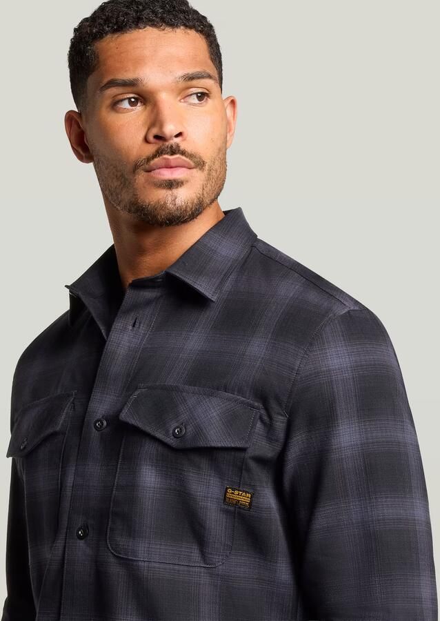 G-Star RAW Marine Slim Overhemd Meerkleurig Heren - Foto 4