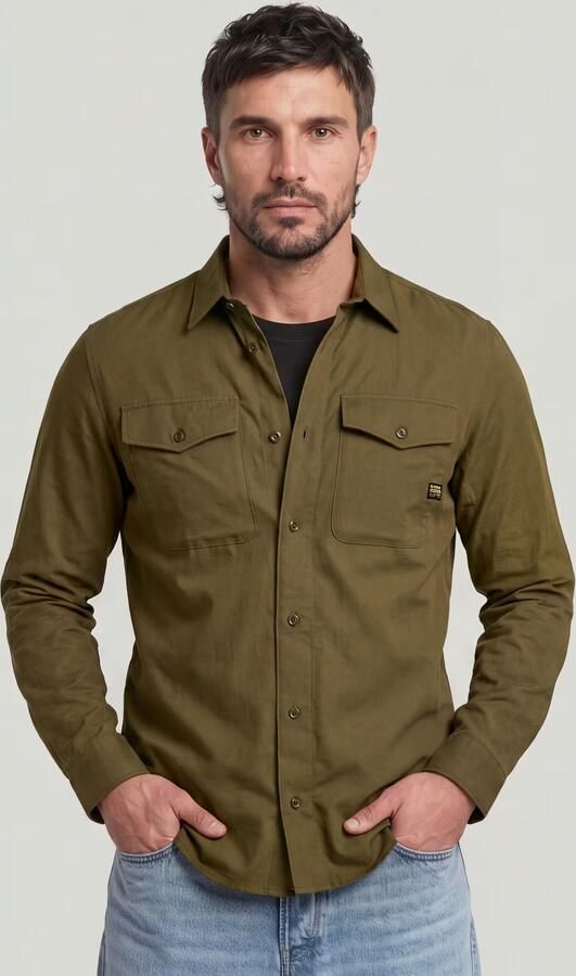 G-Star RAW Marine Slim Overhemd Meerkleurig Heren - Foto 6