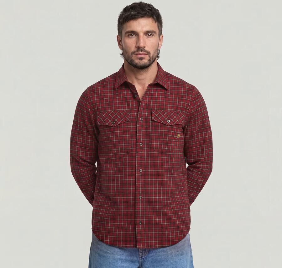 G-Star RAW Marine Slim Overhemd Meerkleurig Heren - Foto 3