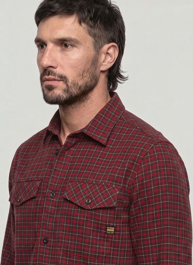 G-Star RAW Marine Slim Overhemd Meerkleurig Heren - Foto 5