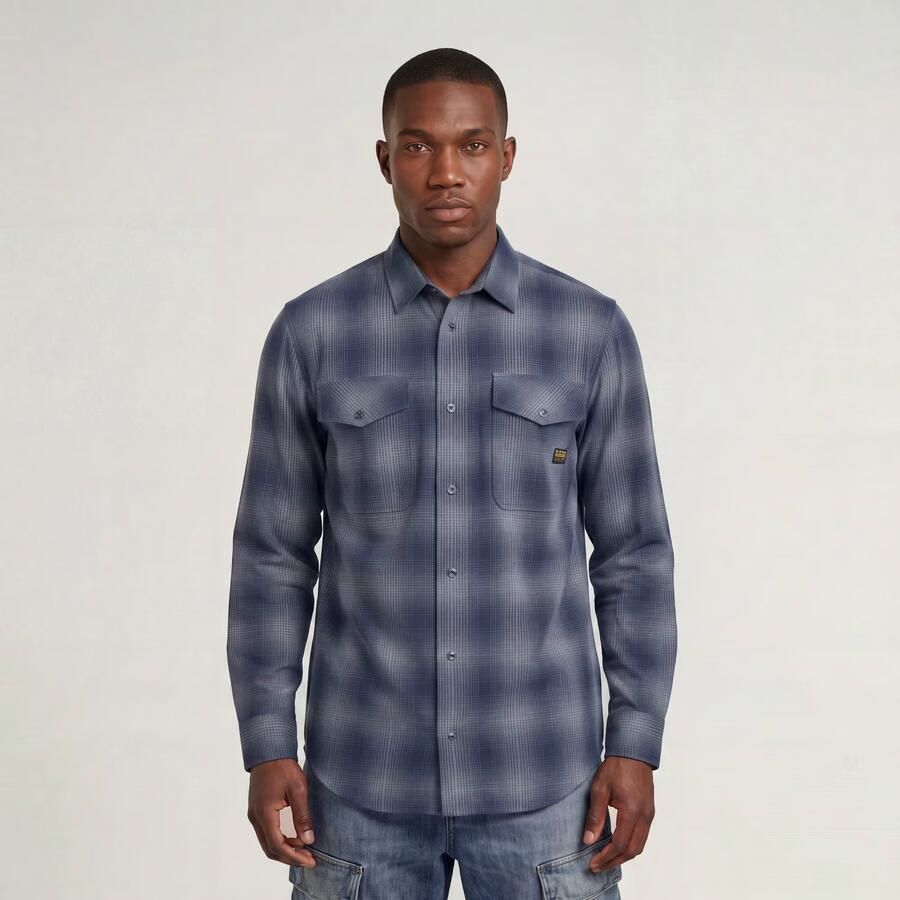 G-Star RAW Marine Slim Overhemd Meerkleurig Heren - Foto 3