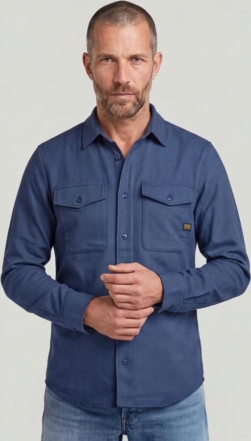 G-Star RAW Marine Slim Overhemd Meerkleurig Heren - Foto 4