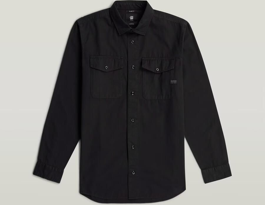 G-Star RAW Marine Slim Overhemd Zwart Heren - Foto 3