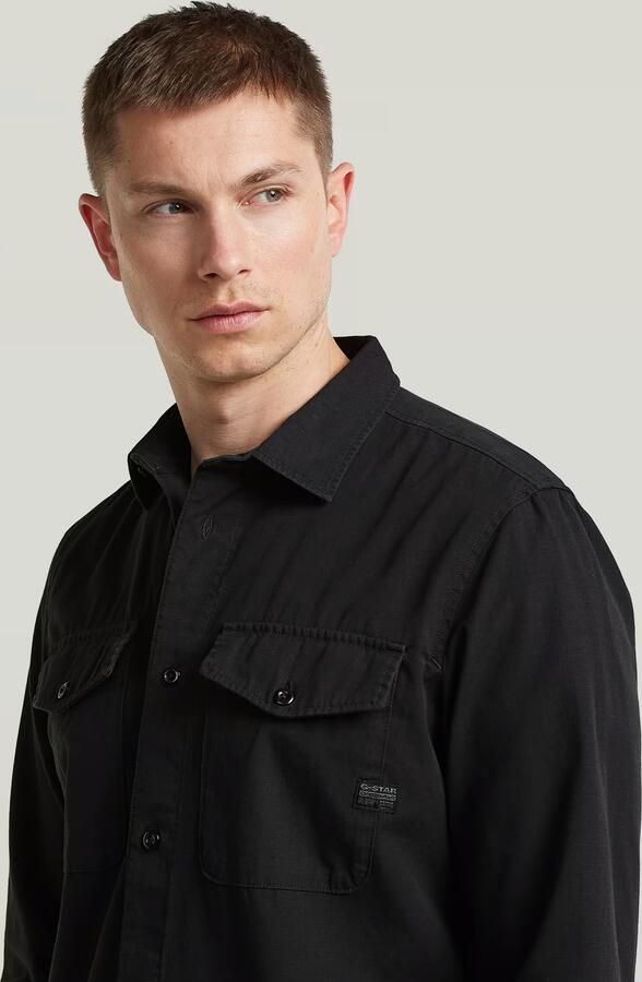 G-Star RAW Marine Slim Overhemd Zwart Heren - Foto 4
